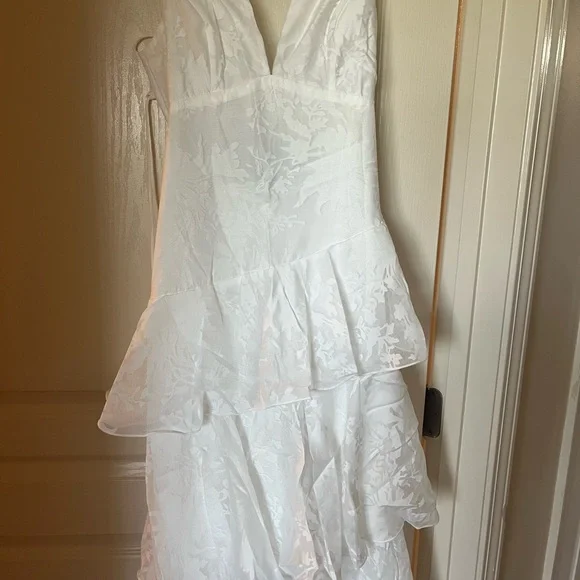 lace puff sleeve wedding dress Detachable Puff Sleeve Sweetheart Wedding Dresses Cathedral Train A-li